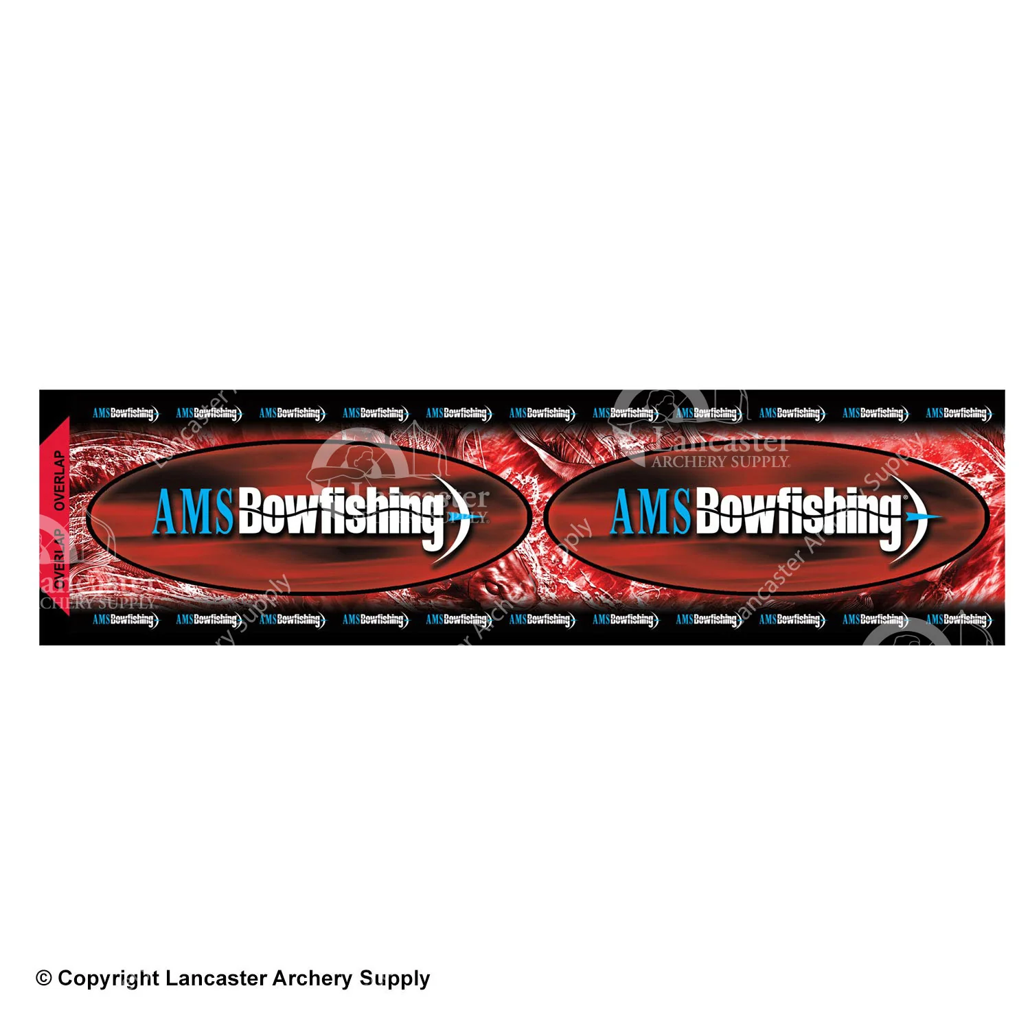 AMS Bowfishing Bottle Wrap Decal - Image 3