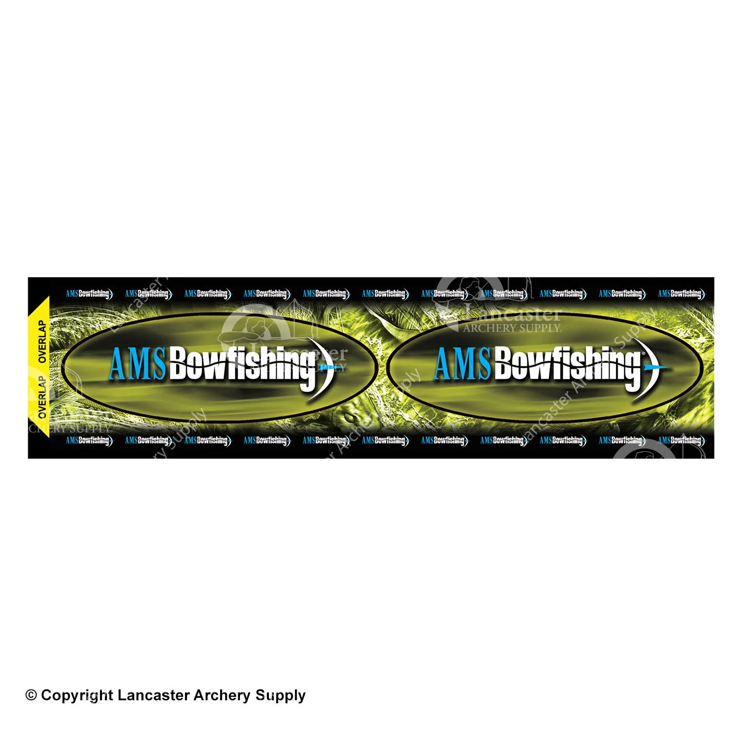 AMS Bowfishing Bottle Wrap Decal - Image 4