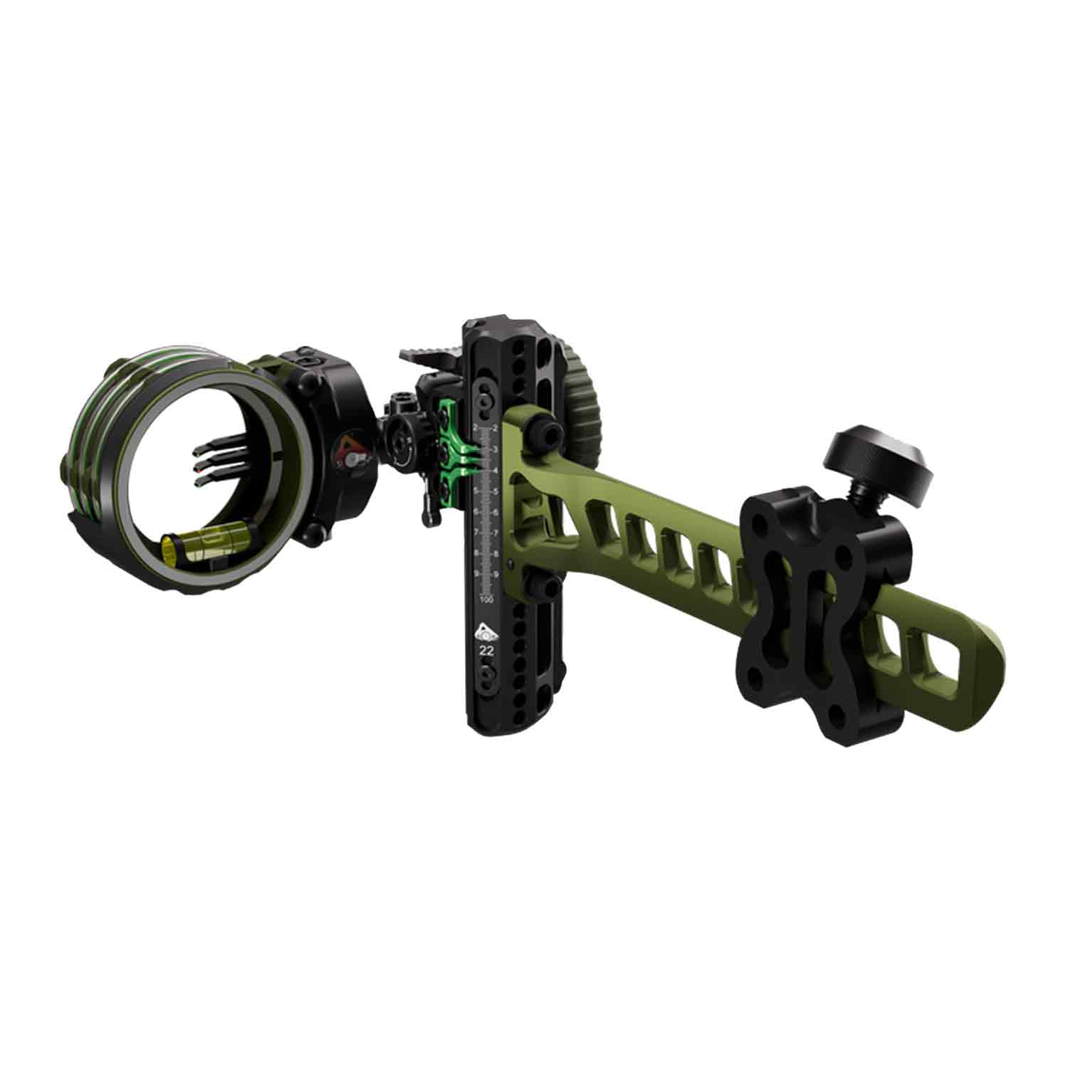 Axcel Driver Dovetail Slider Sight w/Accustat II (3-pin, .019") - Image 2