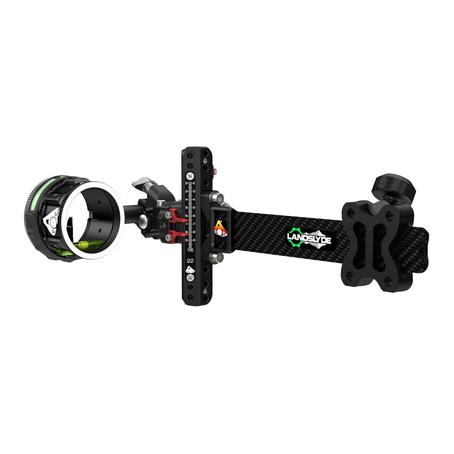 Axcel LANDSLYDE Plus Carbon Pro Slider Sight w/ AVX-31 Scope .019"