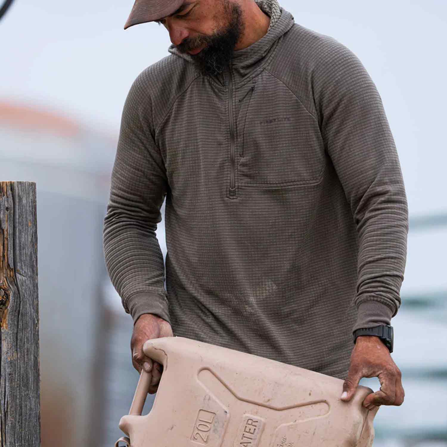First Lite Thermagrid Merino Hoody - Image 3