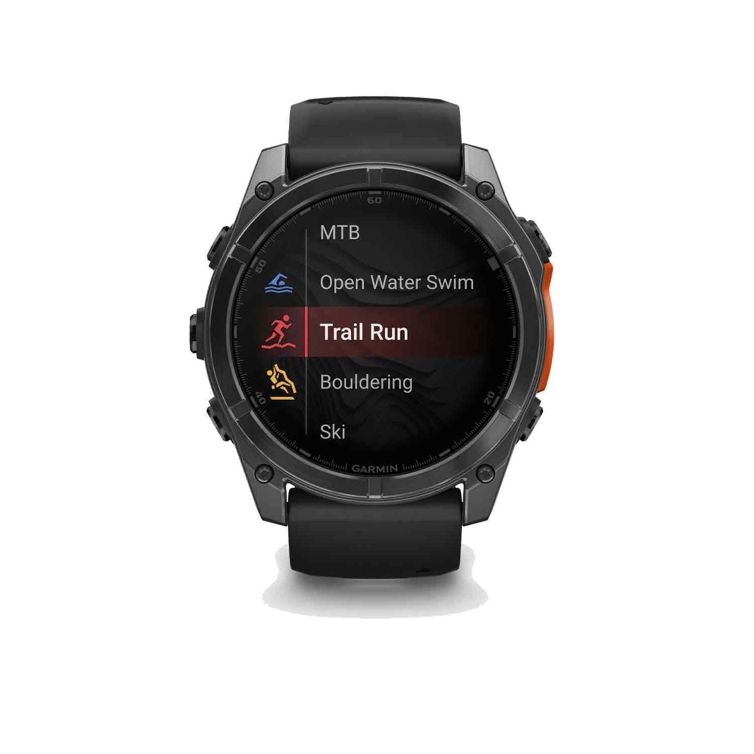 Garmin fēnix 8 - 51 mm AMOLED Smartwatch (Slate Grey/Black Silicone Band) - Image 6