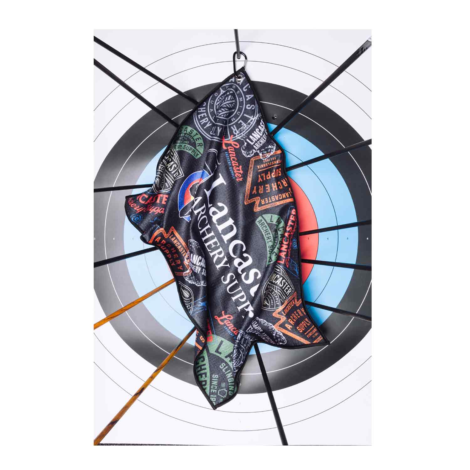 Lancaster Archery Logo Loop Range Towel - Image 2