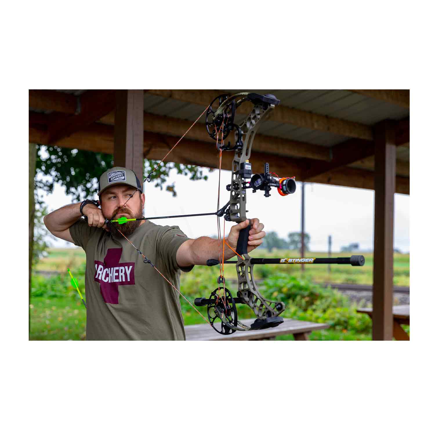 Lancaster Archery Supply Archery Medic Tee - Image 3