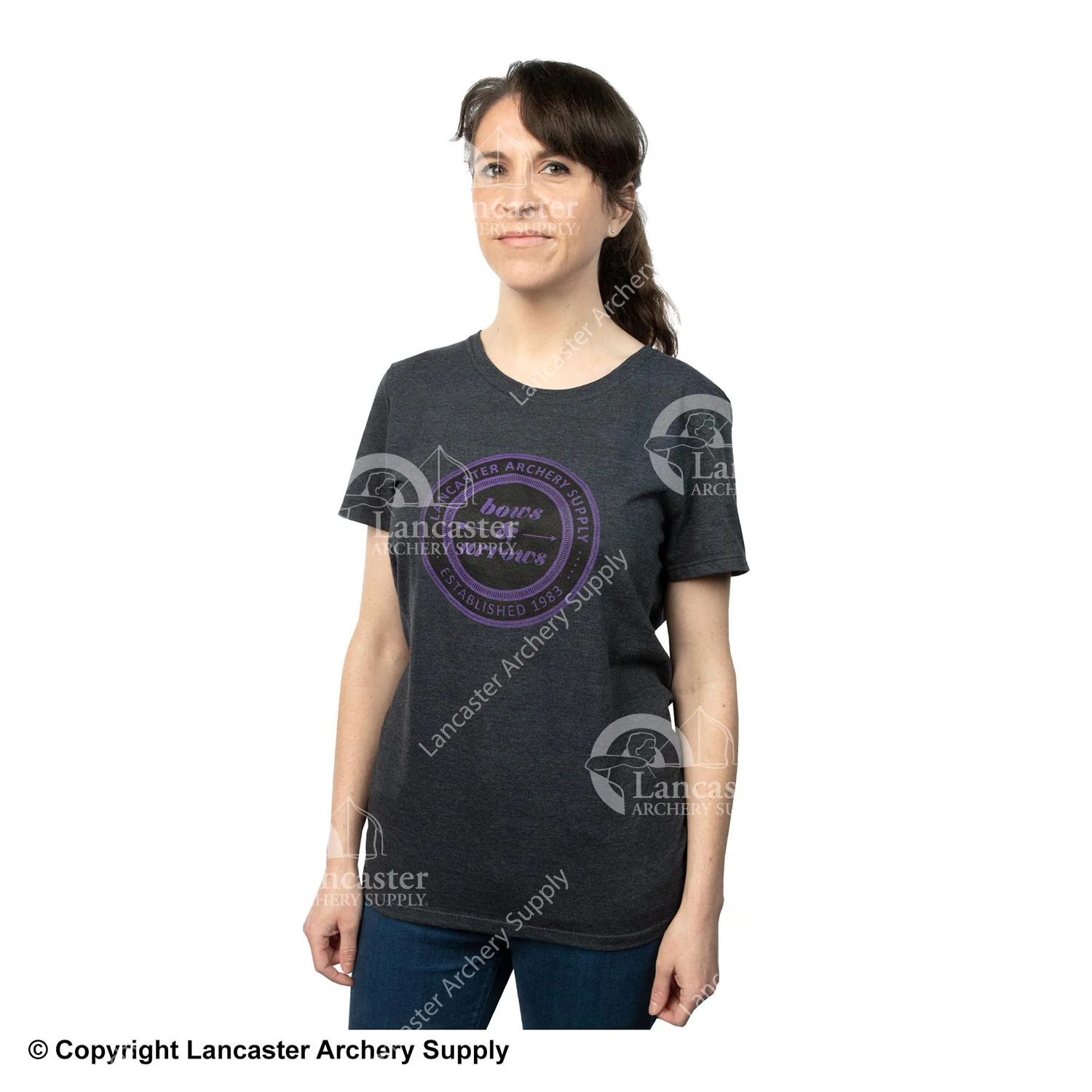 Lancaster Archery Supply Womens Bow & Arrow Tee