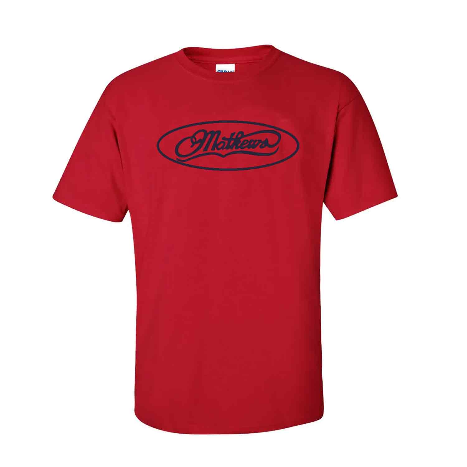 Mathews Classic Logo TShirt Red