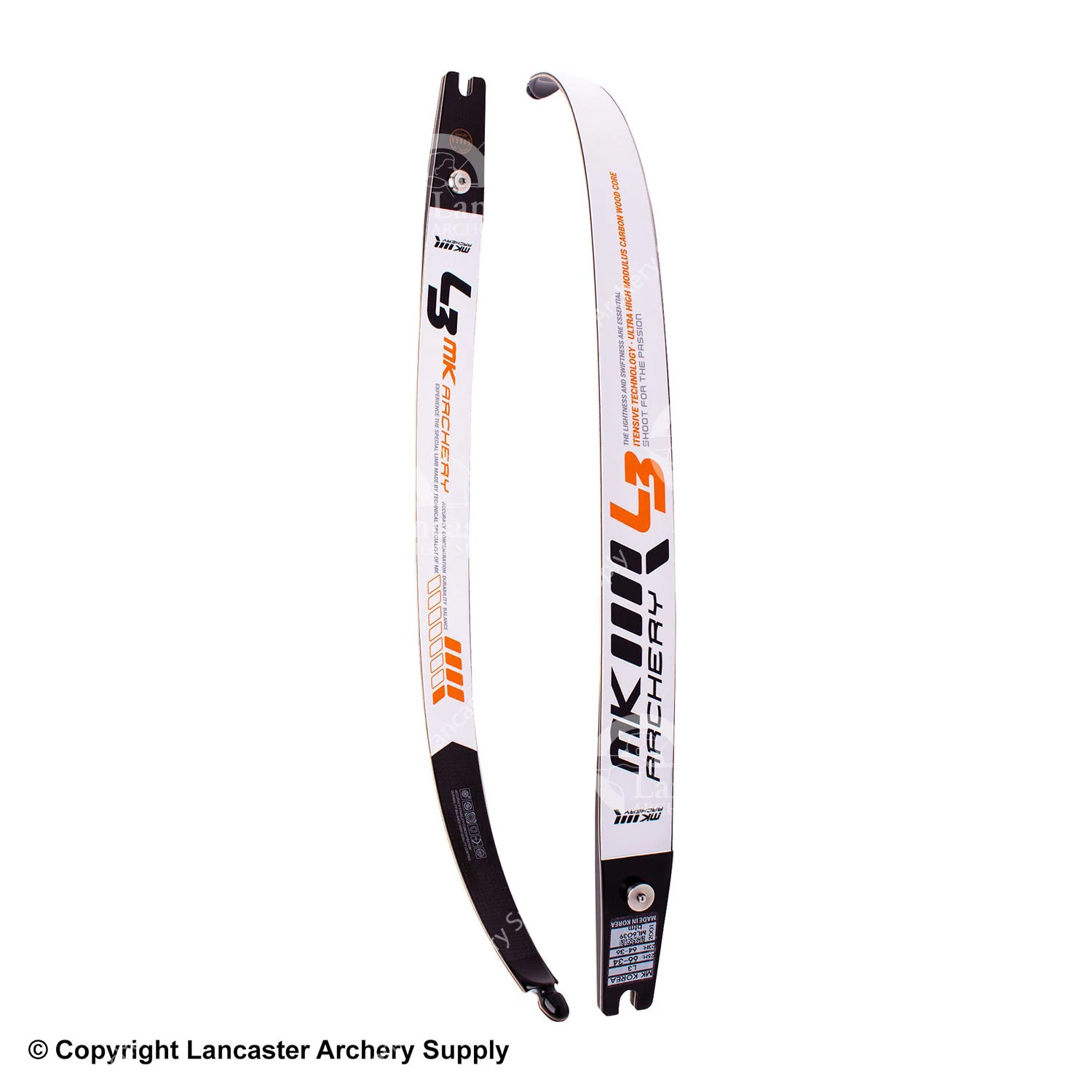 MK L3 Carbon/Wood Recurve Limbs