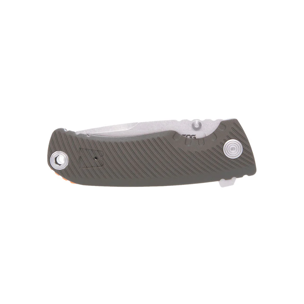 SOG Tellus ATK Folding Knife (OD Green/Orange) - Image 2