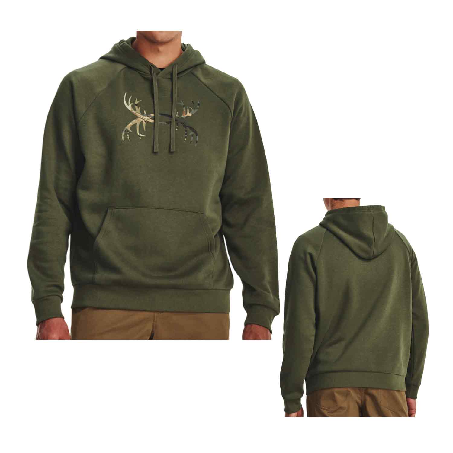 Under Armour Rival Antler Hoodie - Image 2