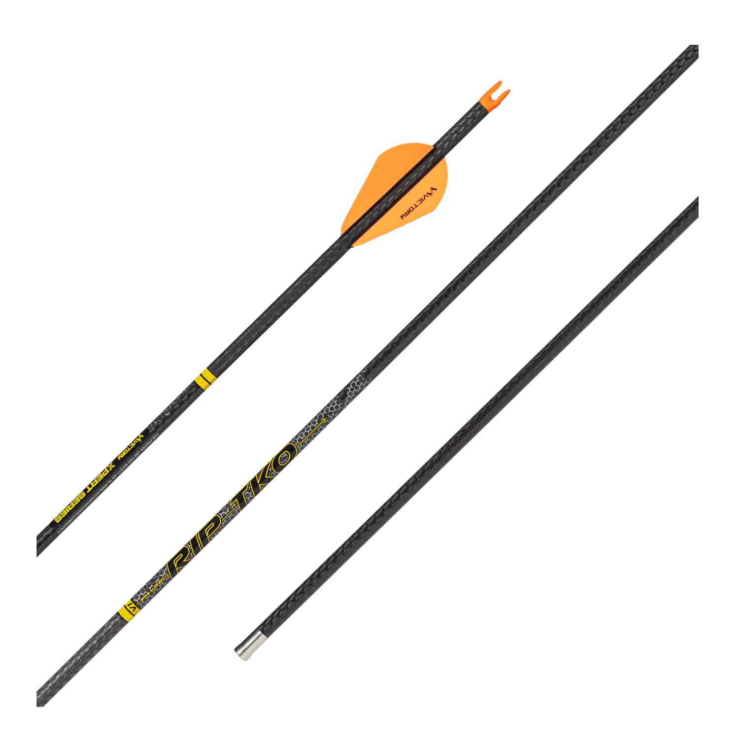 Victory RIP TKO Elite Fletched Arrows (6 Pack)