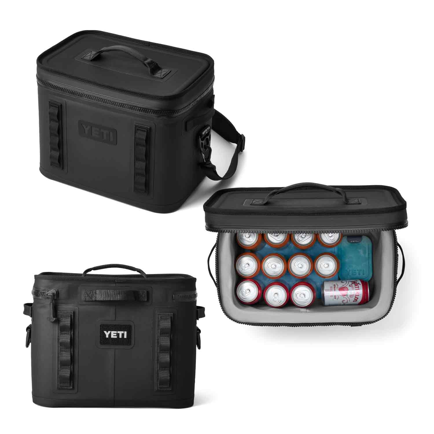 YETI Hopper Flip 18 Soft Cooler (Limited Edition Black) - Image 2