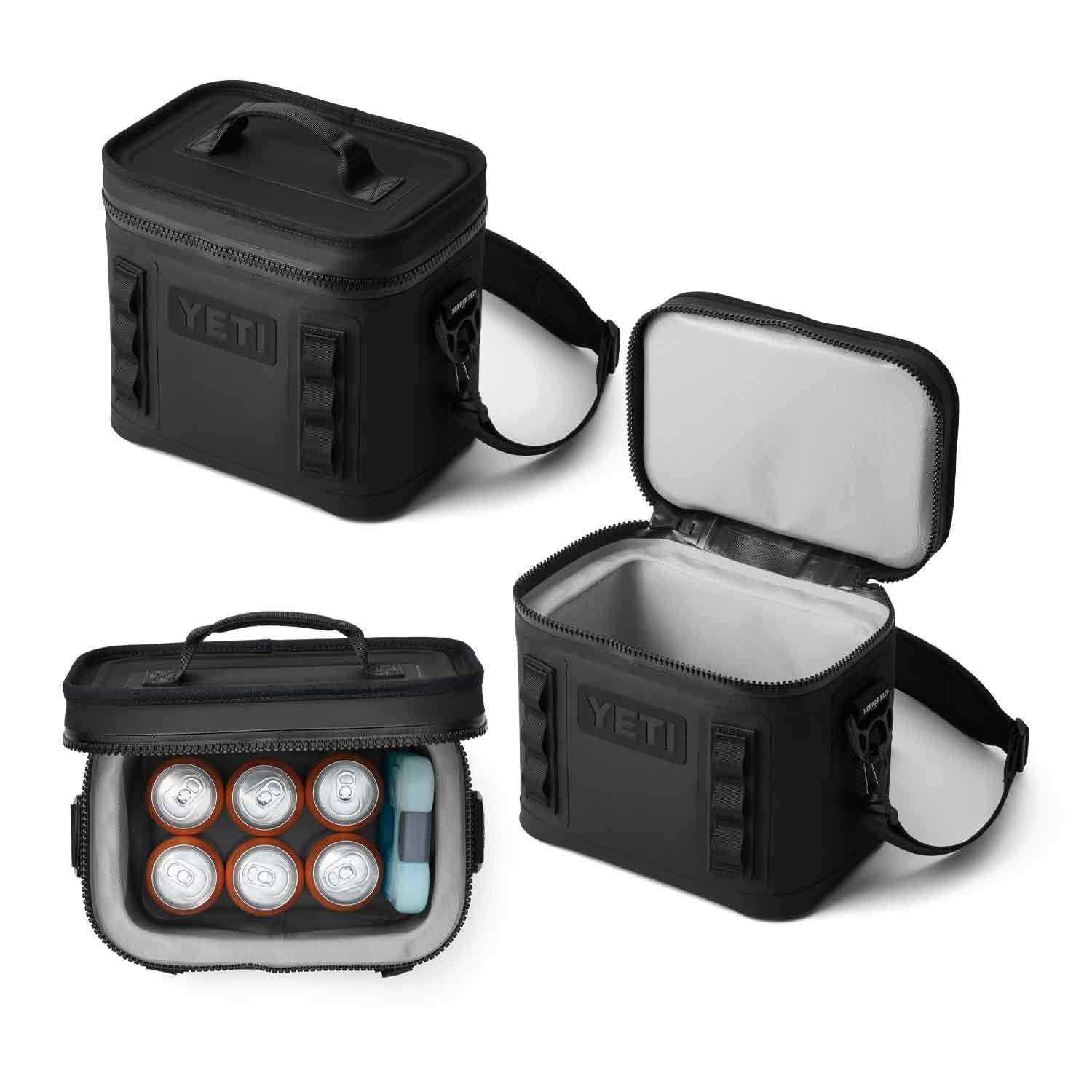 YETI Hopper Flip 8 Soft Cooler (Limited Edition Black) - Image 2