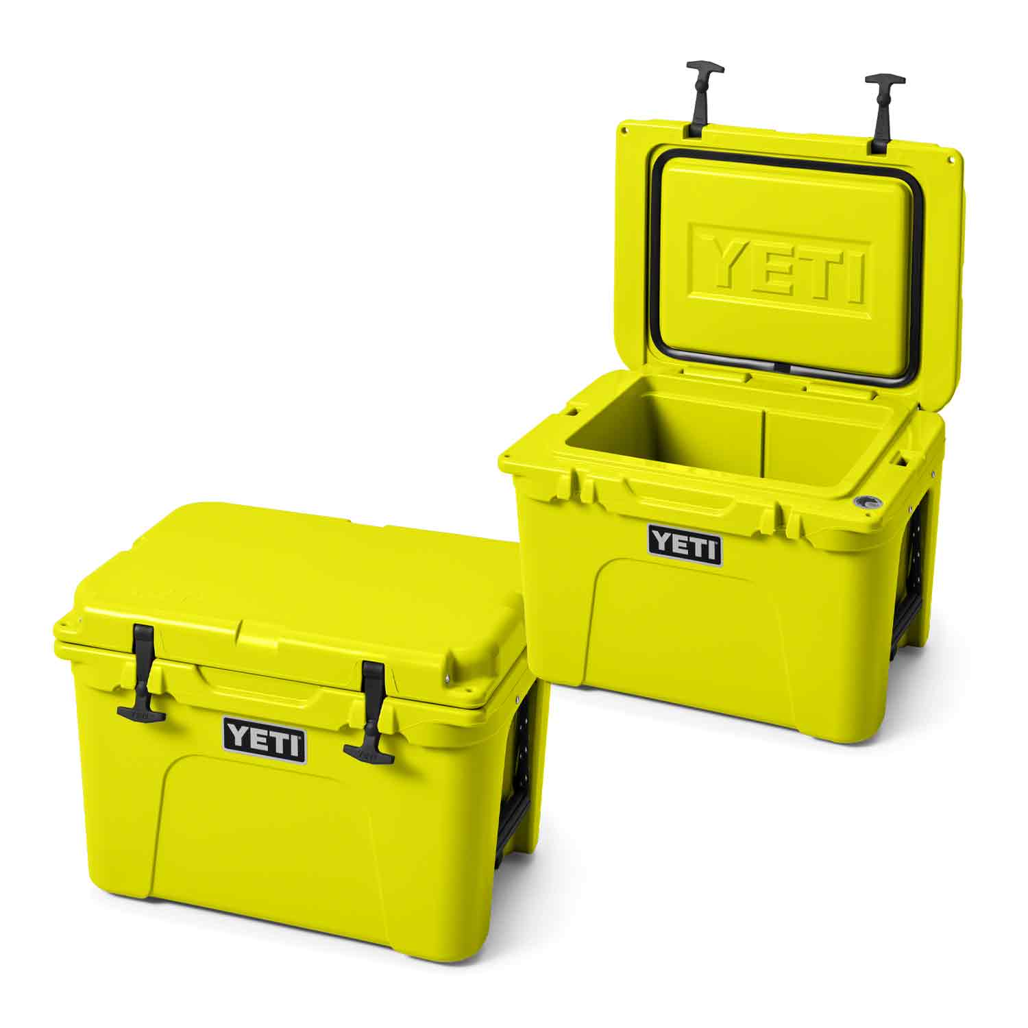 YETI Tundra 35 Hard Cooler (Limited Edition Firefly Yellow) - Image 2